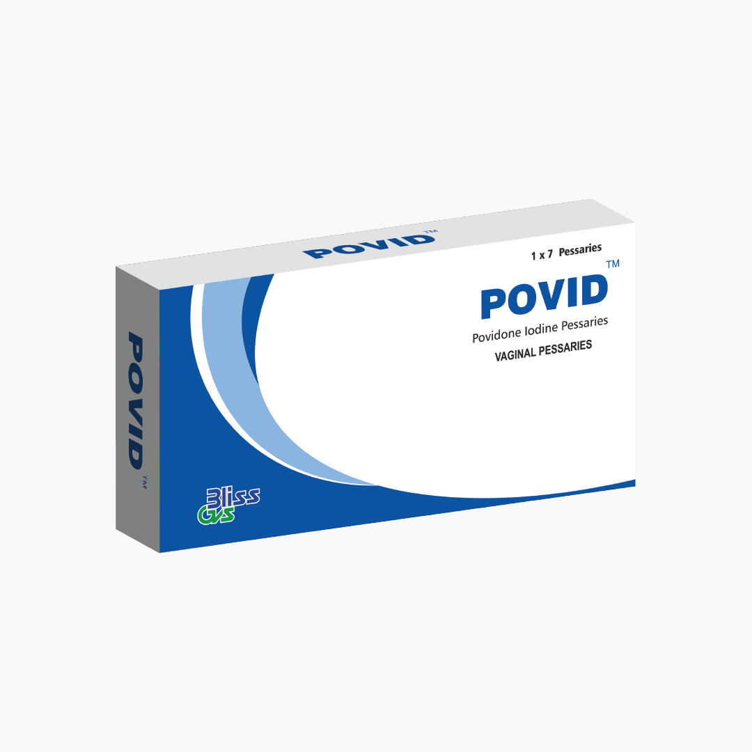 POVID PESSARIES packaging visual